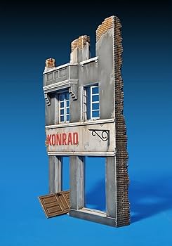 家模型 こちらは売却済です Amazon | ミニアート 1/35 廃墟のビル ジオラマアクセサリー